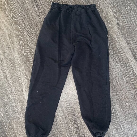 Missguided Black Jogger Sweatpants - Picture 3 of 3